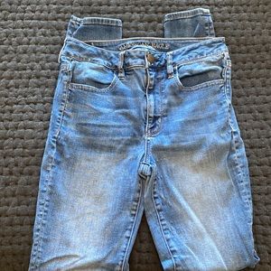 American Eagle Super Stretch Jegging High Waisted Size 6 Long